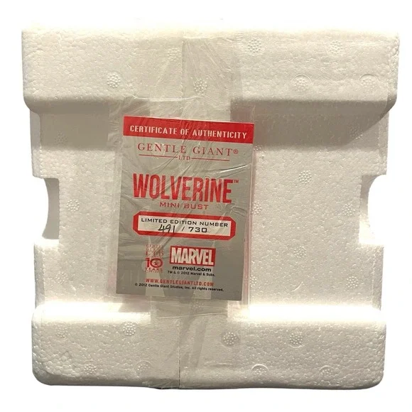 2012 Gentle Giant X-Men Wolverine Mini Bust Limited Edition 7” Figure - Picture 7 of 11